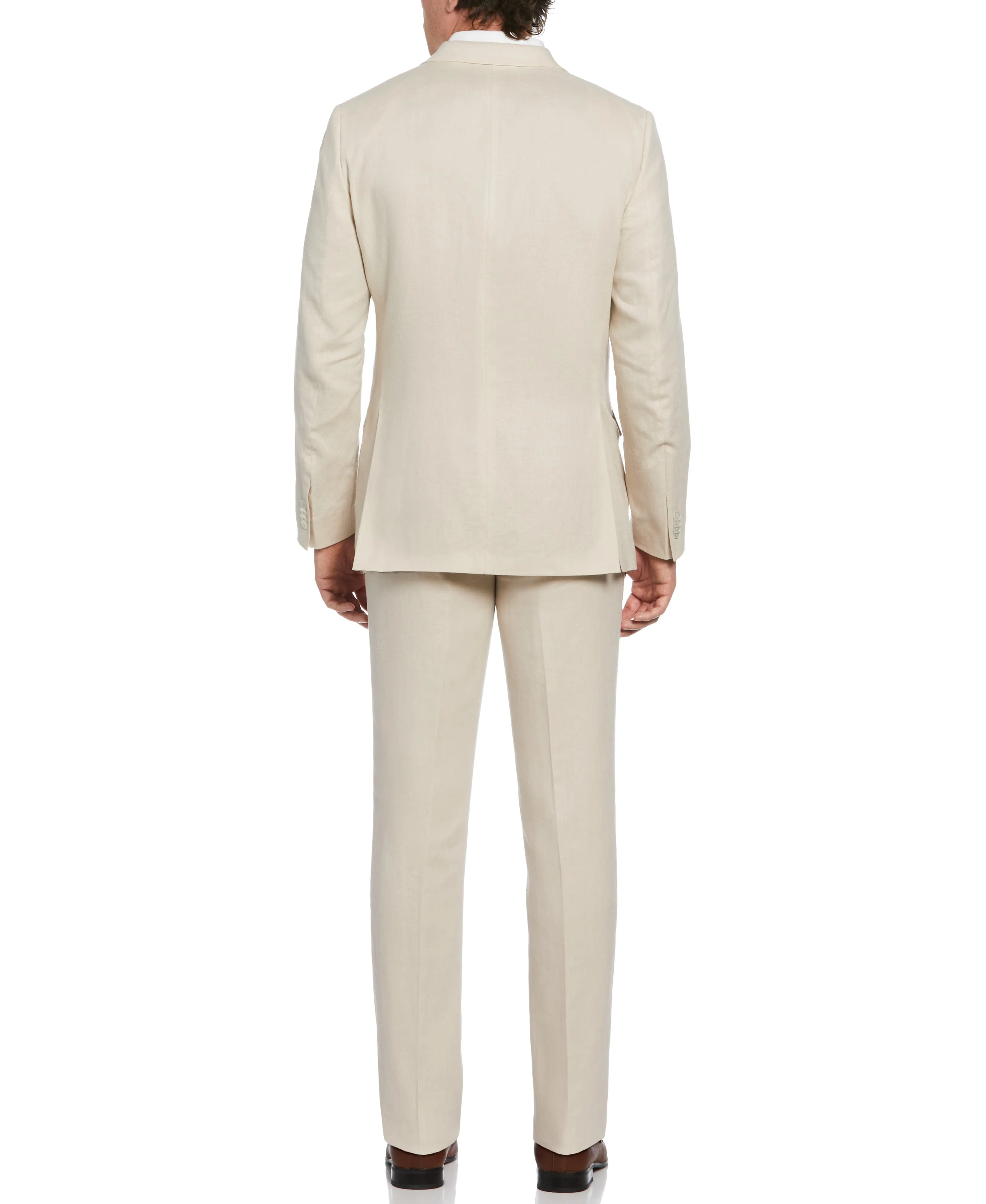 100% Linen Oatmeal Suit