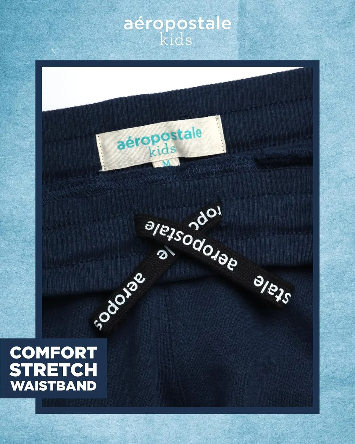 AEROPOSTALE Boys' Sweatsuit Set - 3 Piece Fleece Zip Hoodie Sweatshirt, Cargo Jogger Sweatpants, and T-Shirt (4-16)
