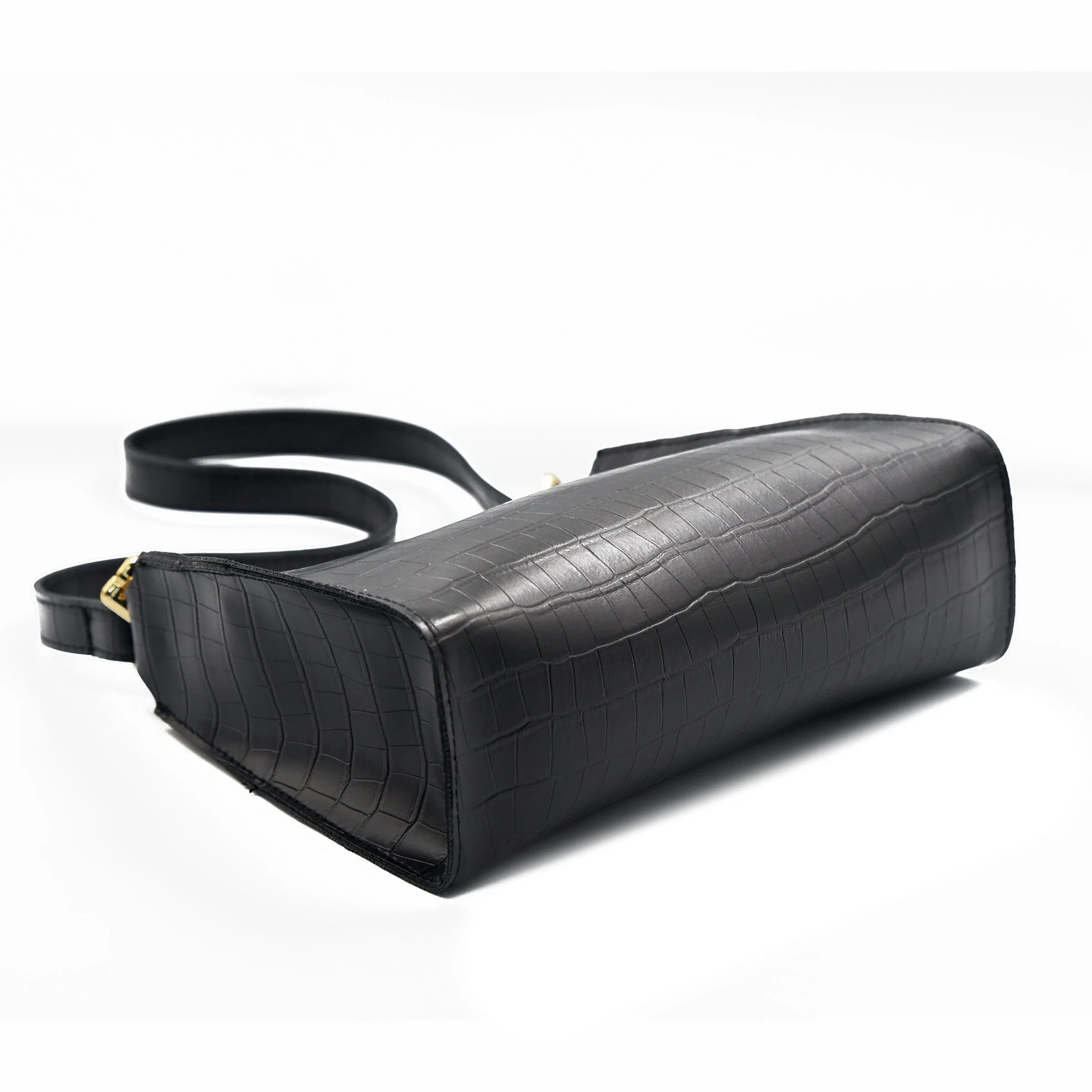 Belle Chic Convertible Handbag - Black
