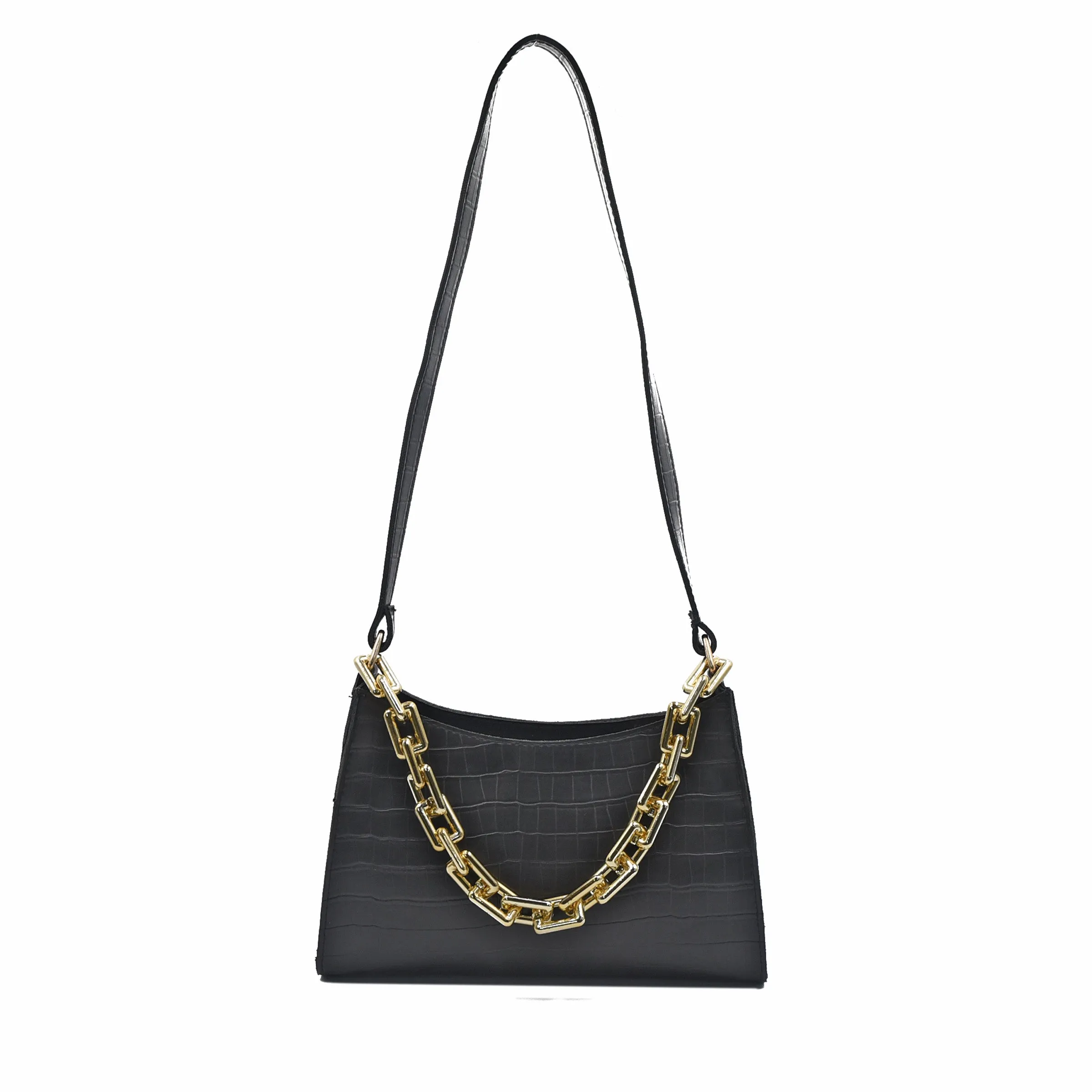 Belle Chic Convertible Handbag - Black