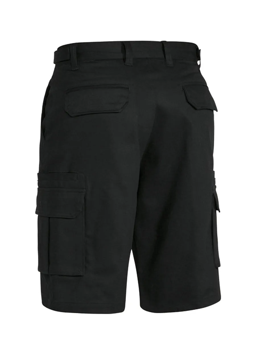 Bisley 8 Pocket Cargo Short Black