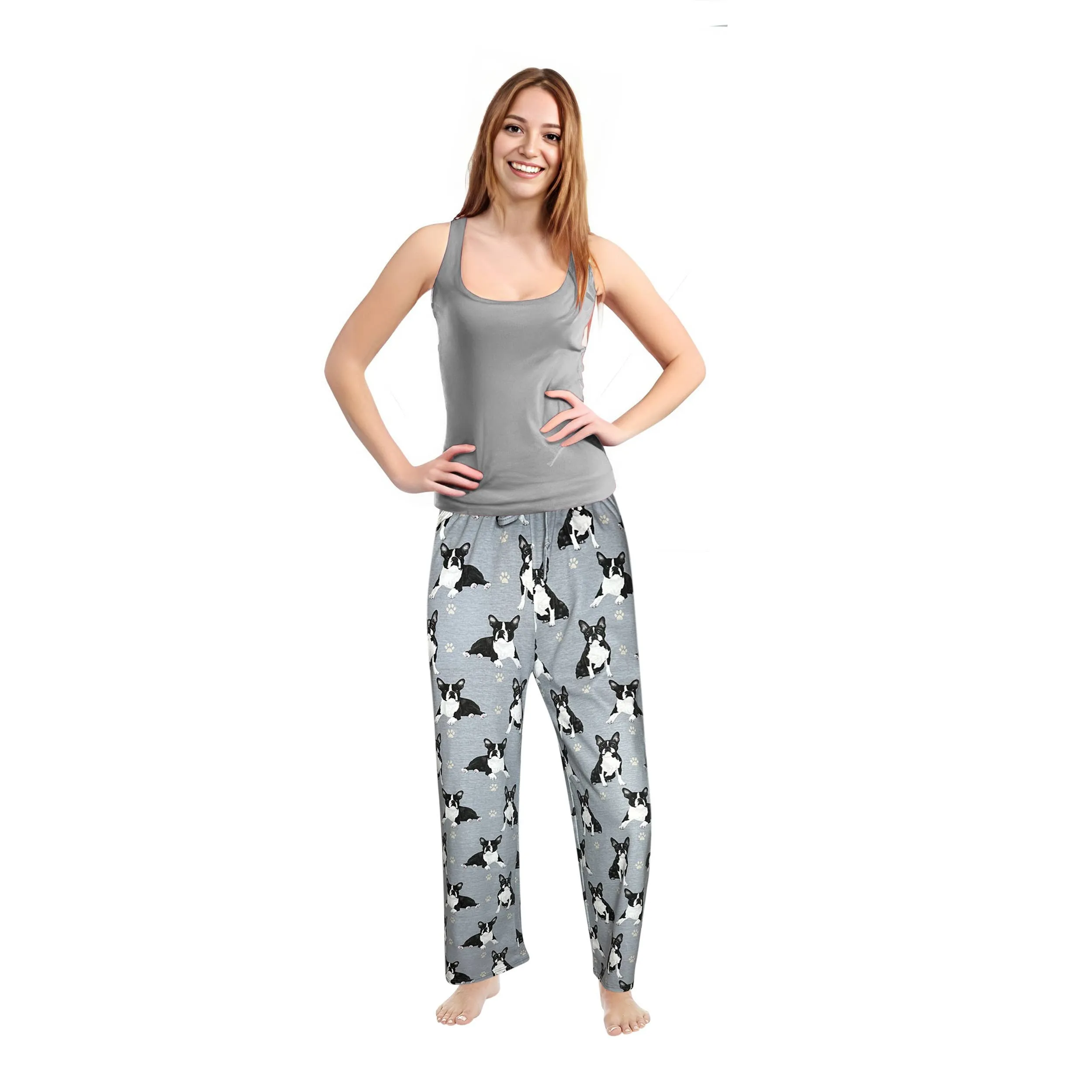 Boston Terrier Pajama Pants