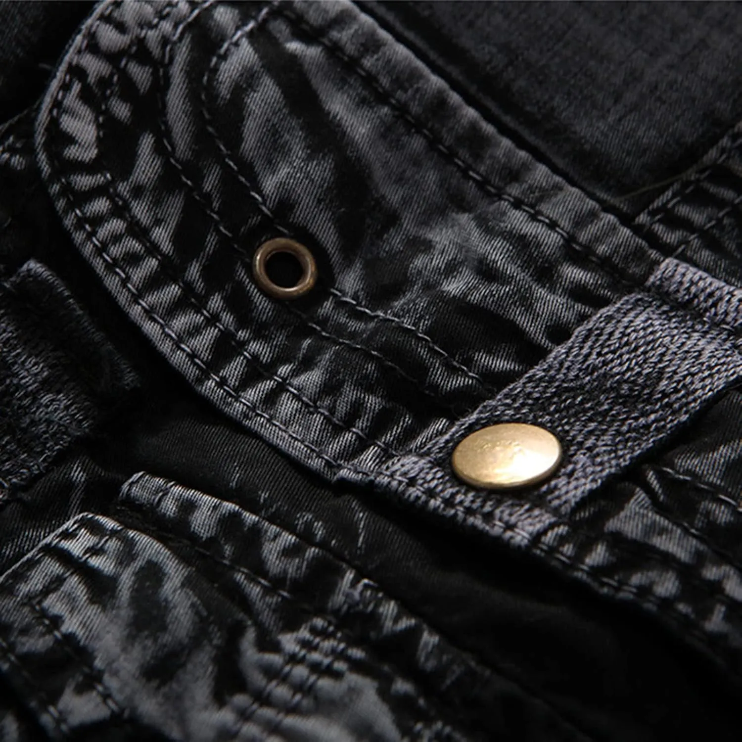 Cargo Shorts for Men Casual Running Sports Tactical Trousers Multiple Utility Pockets Cotton Hiking Short Pants