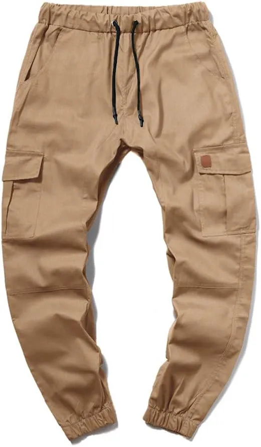 Cargo Sweatpants for Men Big and Tall Mens Fashion Cargo Pants Work Pants Loose Fit Lightweight Workwear Casual Cargo