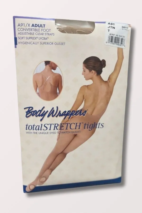 Convertible Body Tight with Adjustable Clear Straps - Jazzy Tan