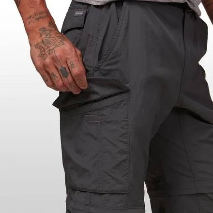 Convertible trousers Silver Ridge men's Columbia, color Grill