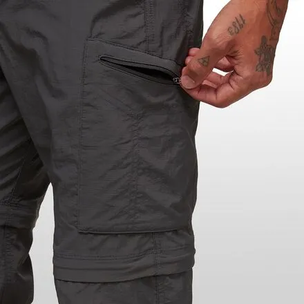 Convertible trousers Silver Ridge men's Columbia, color Grill