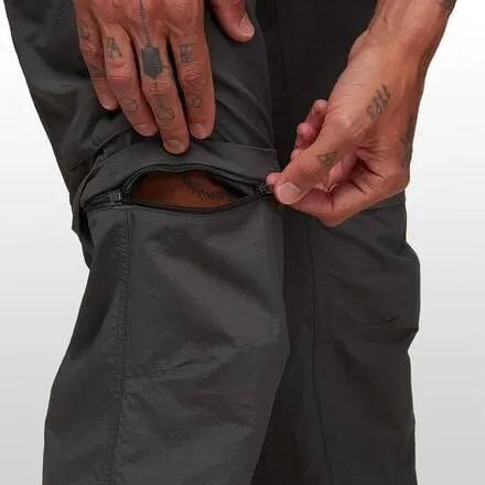 Convertible trousers Silver Ridge men's Columbia, color Grill