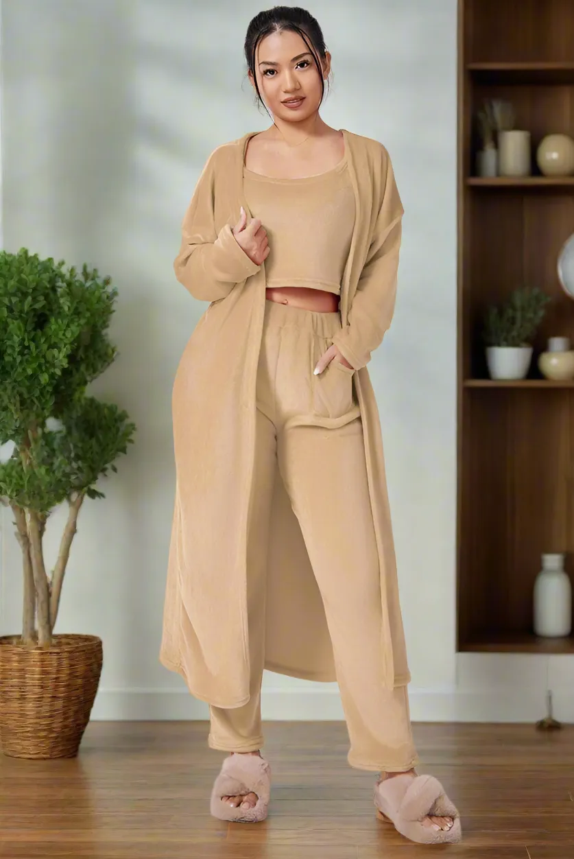 Cozy 3 piece Pajama - Loungewear