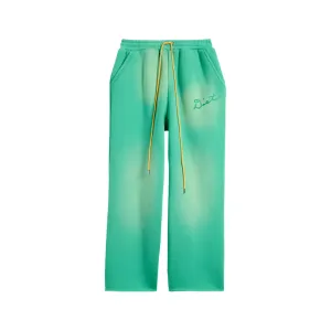 Diet Starts Monday Chainstitch Sweatpants - Green