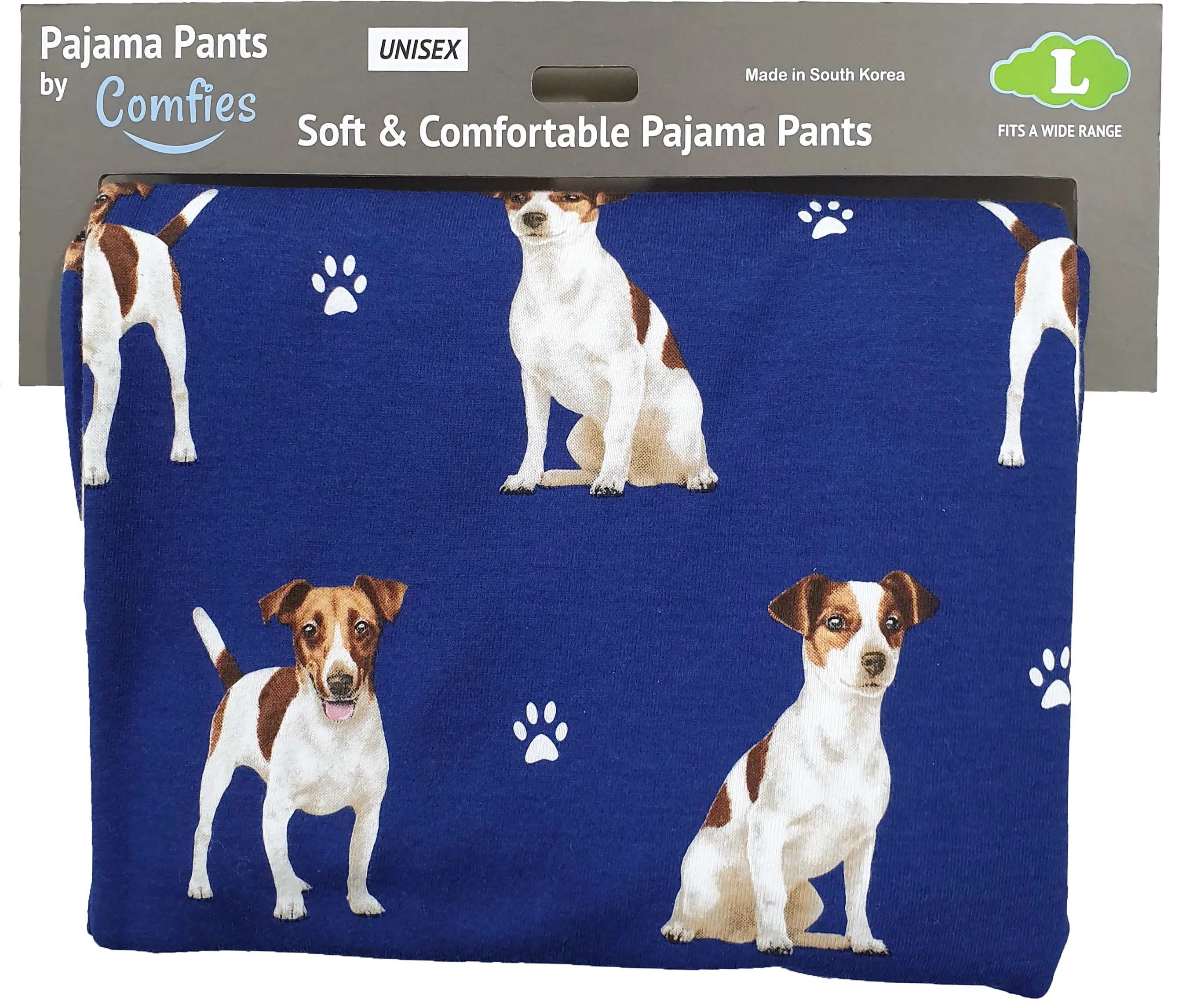Dog Print Lounge Pants - Jack Russell