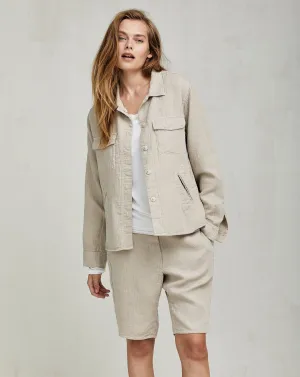 Double Linen Shorts