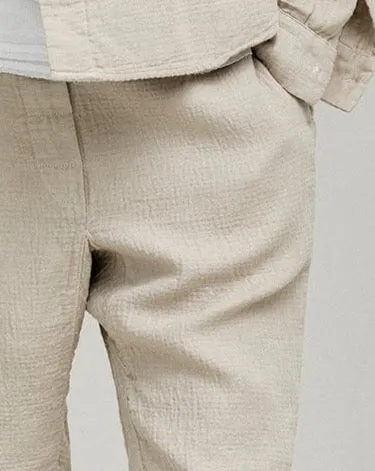 Double Linen Shorts
