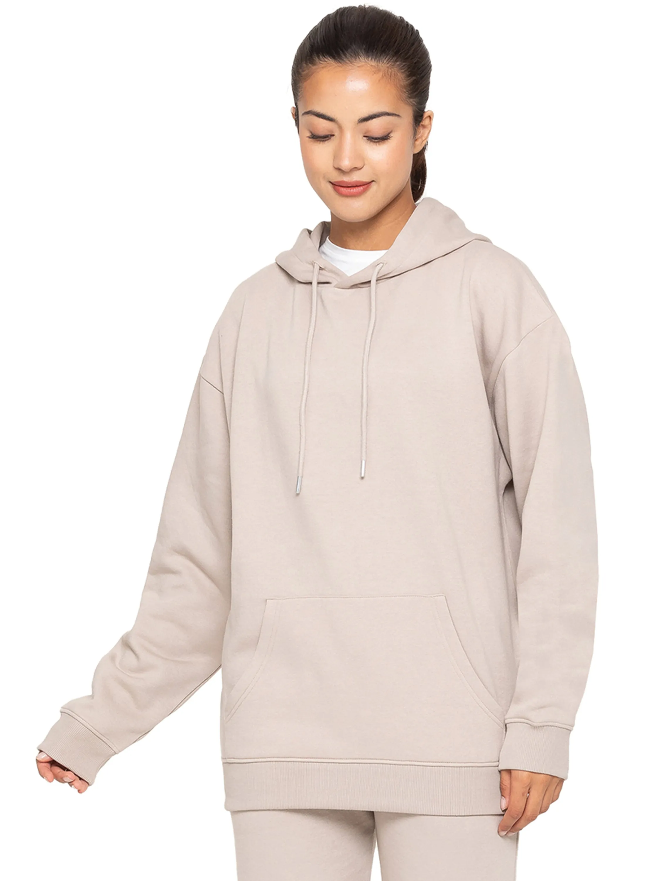 Enzo | Womens Oversized Pullover Hoodie Tracksuit Set