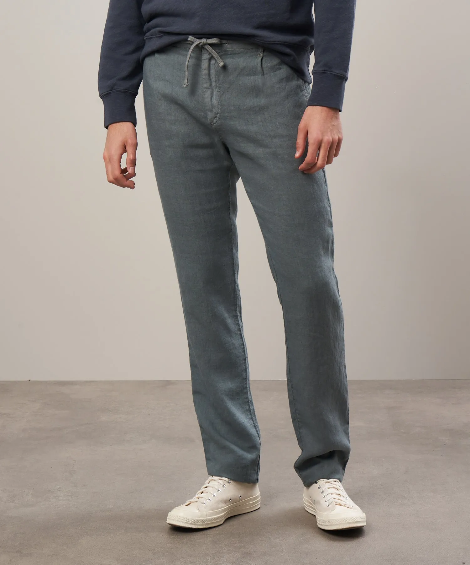 Eucalyptus Linen Pants - Tanker