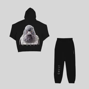 G West Feathered Icon Hoodie & Jogger : Gwrset8005