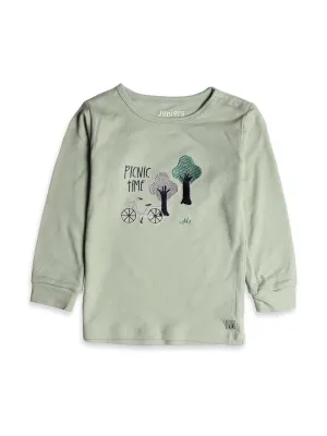 Junior Boys L/S Cotton Pajama Suit 2Pcs #04P (S-23)