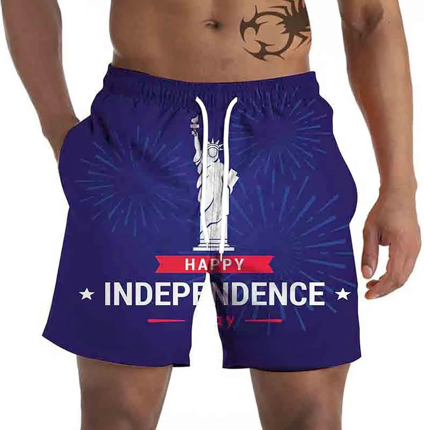 LCMTWX Men Shorts Casual and Fitness Sports Plus Size Five Surf Quick Drying Beach Pants Shorts Mens Shorts Elastic Waist