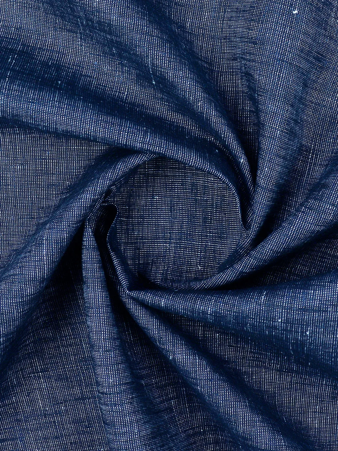 Linen Brooks Suiting Fabric Blue
