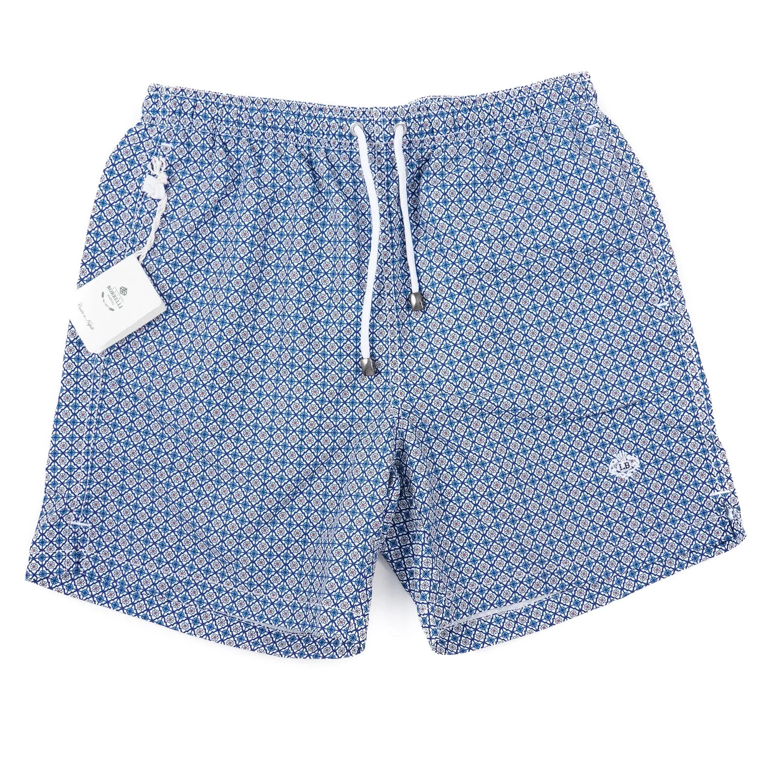 Luigi Borrelli Printed Swim Trunks