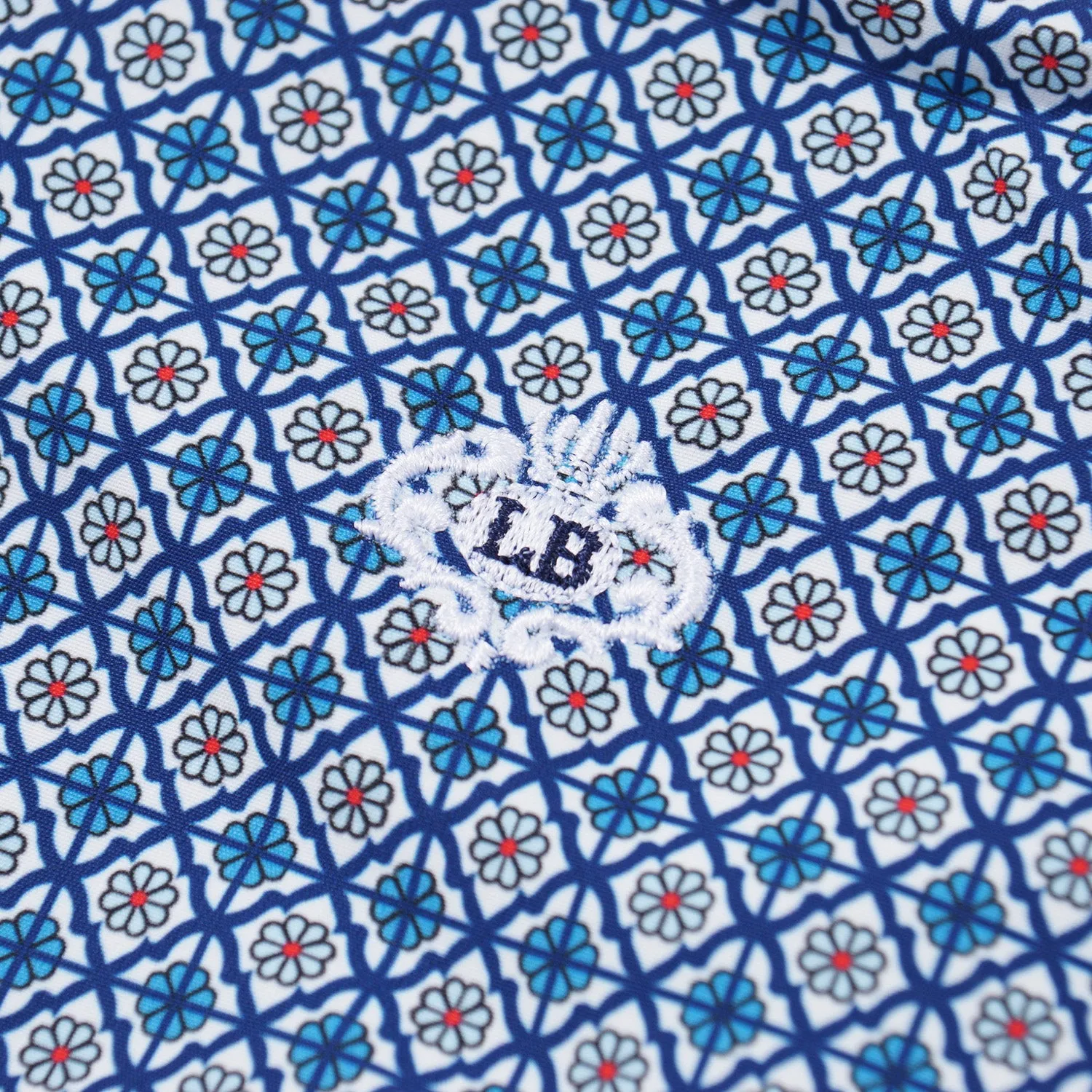 Luigi Borrelli Printed Swim Trunks