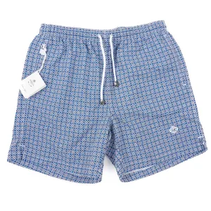 Luigi Borrelli Printed Swim Trunks