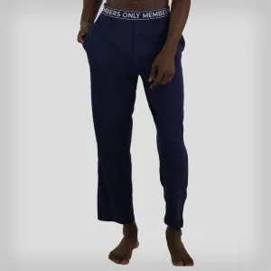 Men's Jersey Sleep Pant Logo Elastic - Navy - FINAL SALE