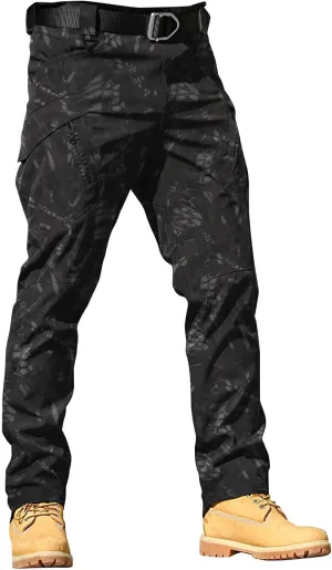Men's Joggers Pants Lightweight Cargo Pants for Mens Fleece Cargo Pants Lined Track Pants Men Man Sports Sweat