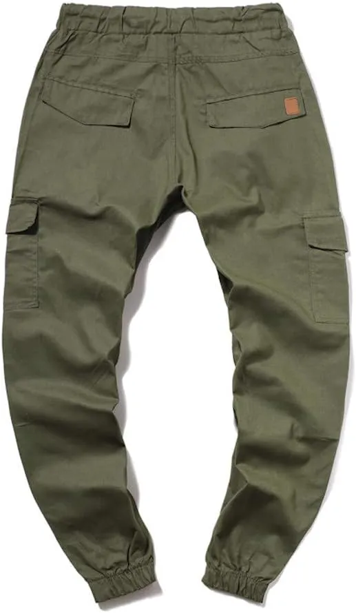 Mens Sweatpants Tactical Pants Rip-Stop Hiking Pants Sweatpants Men Men's Sweatpants Overalls Drawstring Multi Pocket