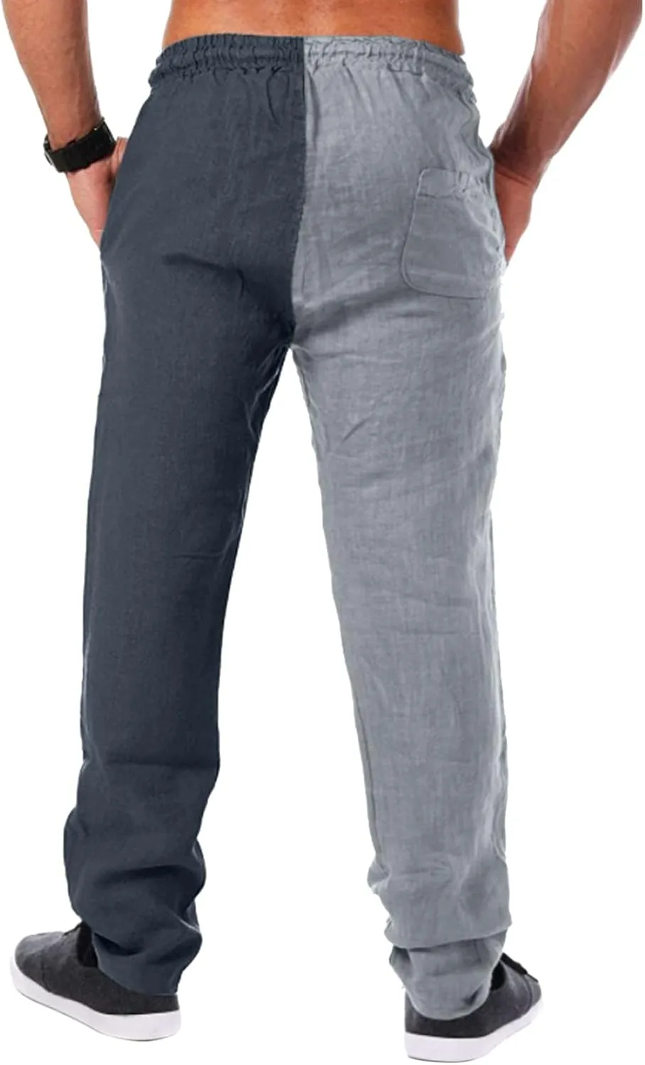 Mens Sweatpants with Pockets Big and Tall Sweat Pants with Pocket Cargo Pants for Men Slim Fit Men's Workout Athletic