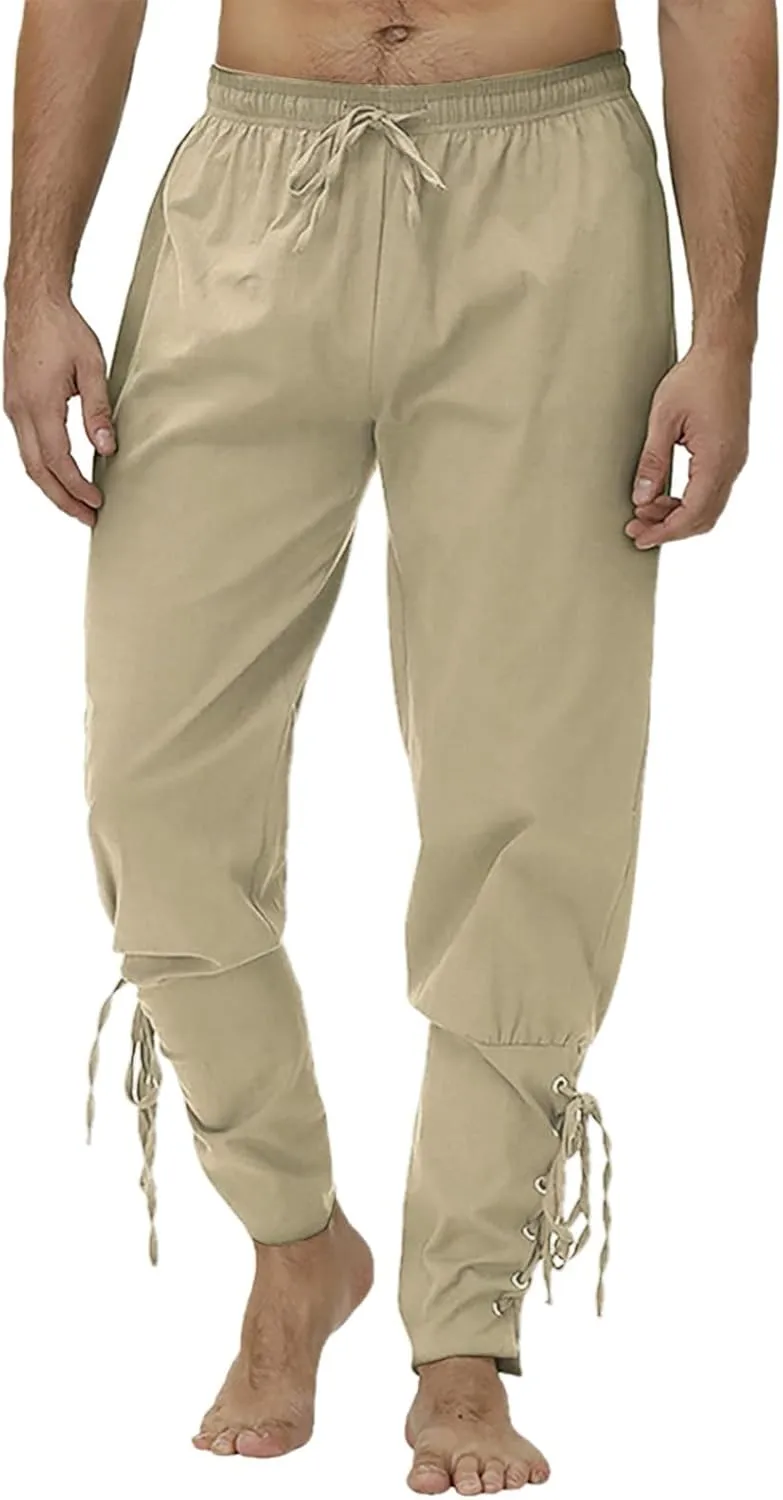 Mens Sweatpants with Pockets Men Casual Cargo Pants Outdoor Sports Fashion Casual Athletics Pants Harem Pants Baggy