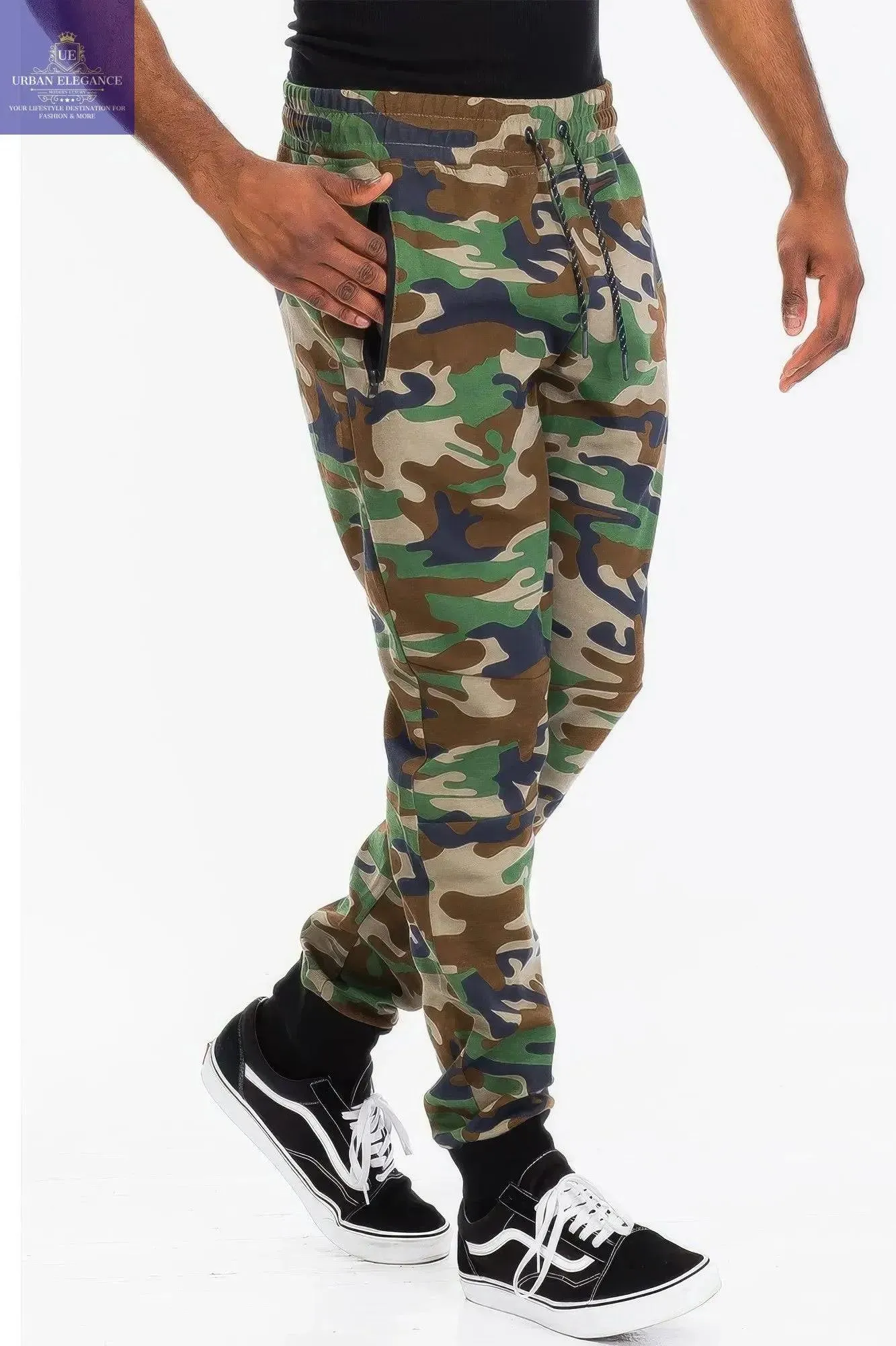 Men's Versatile Heathered Joggers