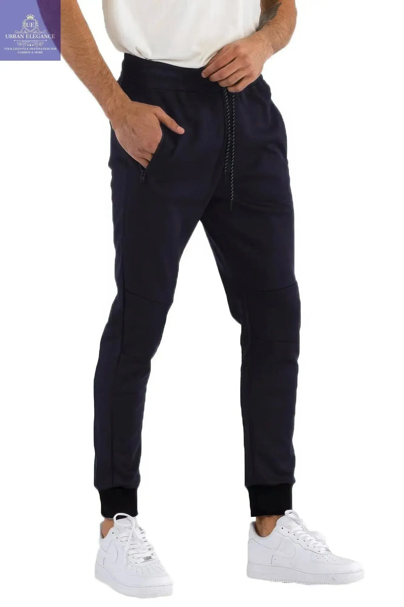 Men's Versatile Heathered Joggers