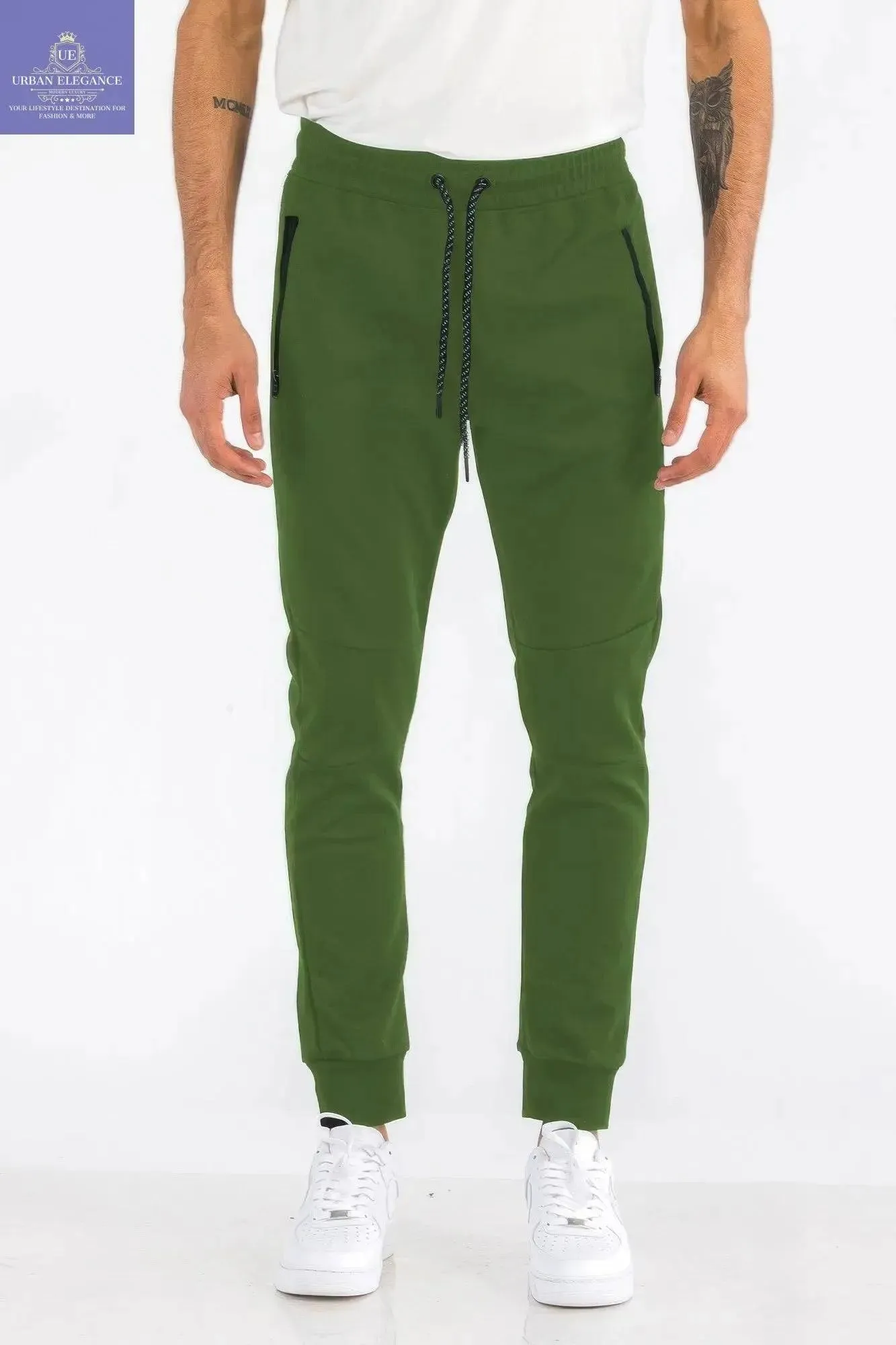 Men's Versatile Heathered Joggers