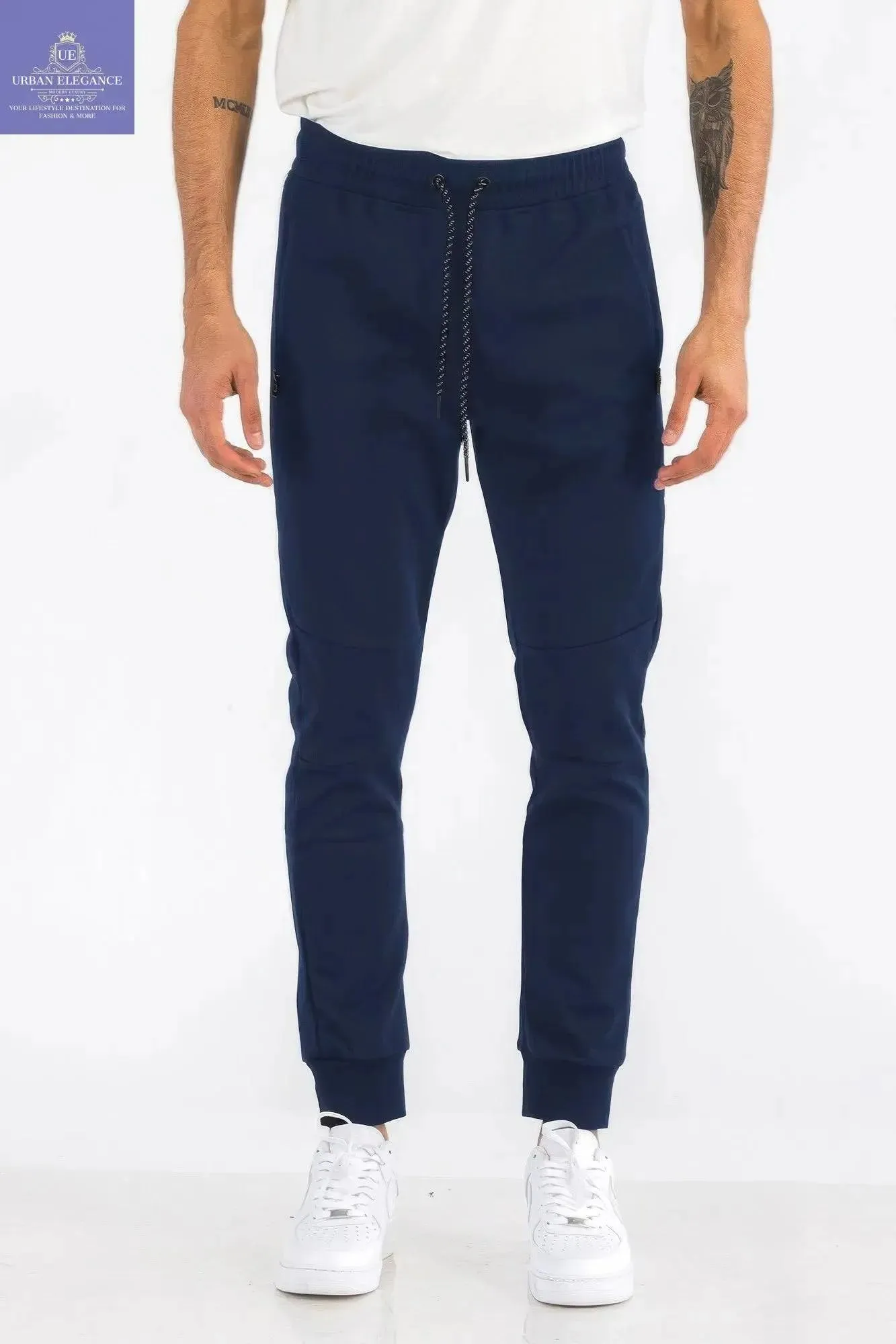 Men's Versatile Heathered Joggers