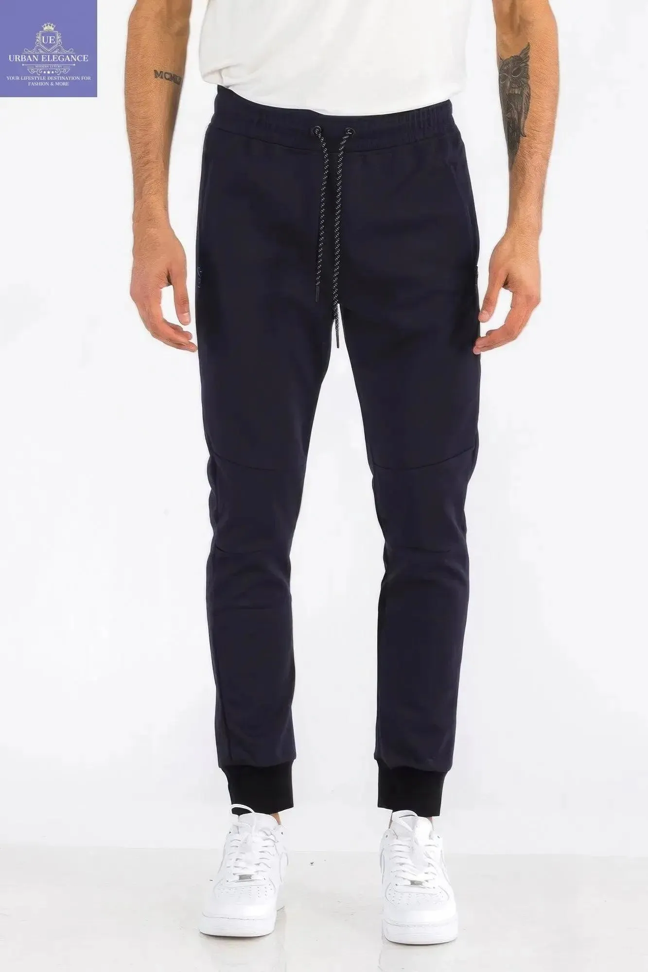 Men's Versatile Heathered Joggers