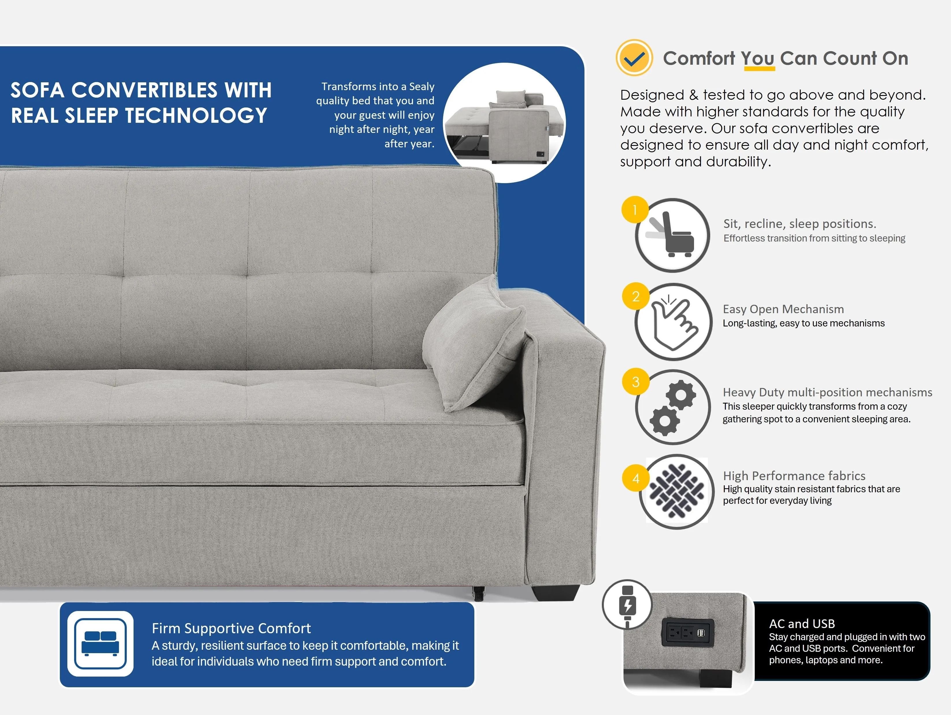 Muskoka Pop-up Sofa Bed