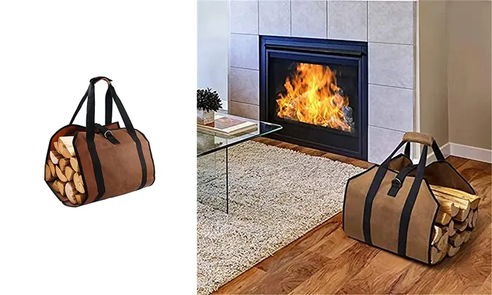 Outdoor Portable Durable Firewood Storage Bag