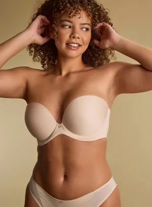 Panache: Faith Moulded Strapless Bra Latte