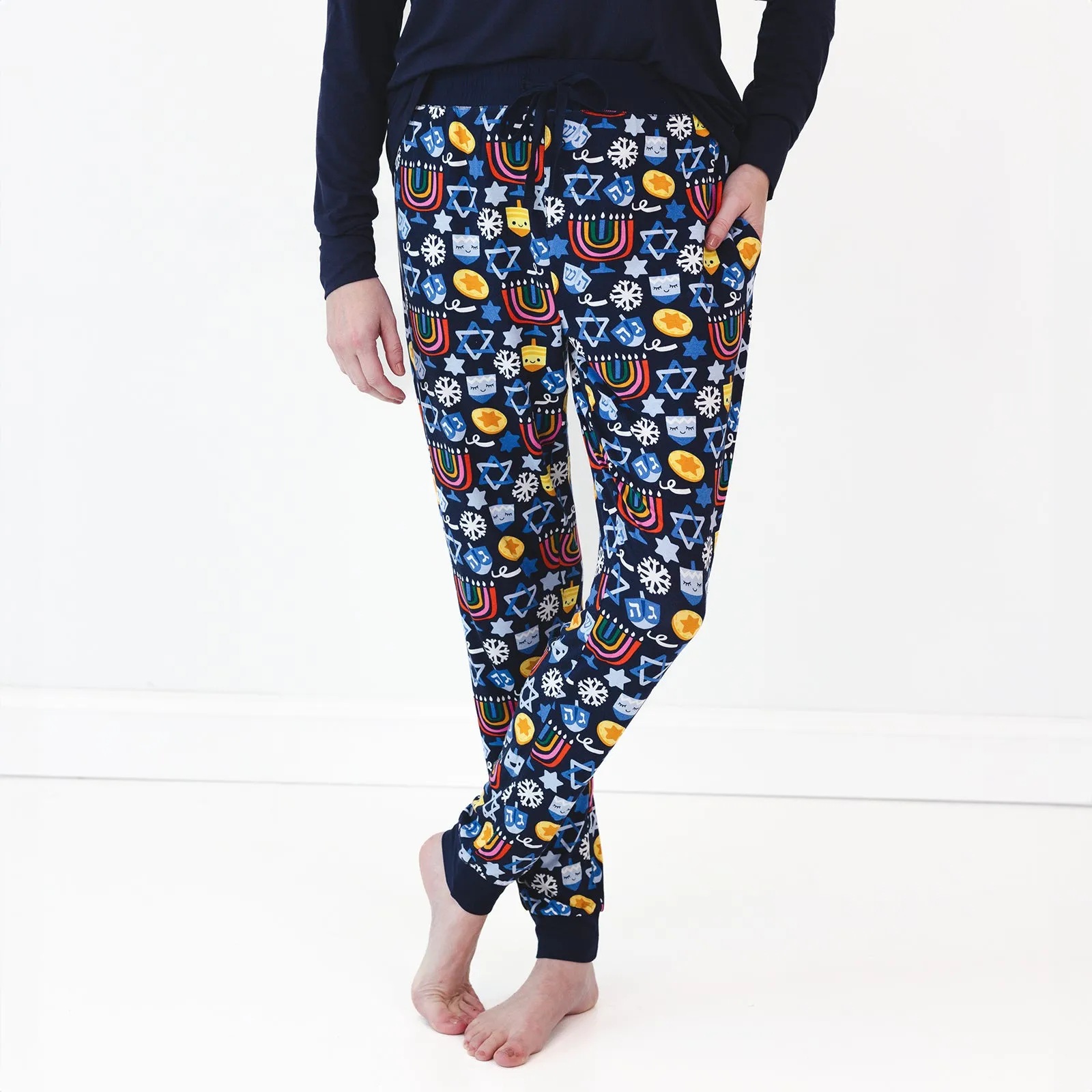 Playful Dreidels Women's Pajama Pants