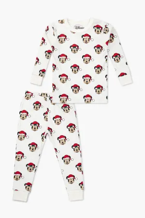 SALE - Two-Piece Pajama Set_Christmas Mickey   Minnie Mouse