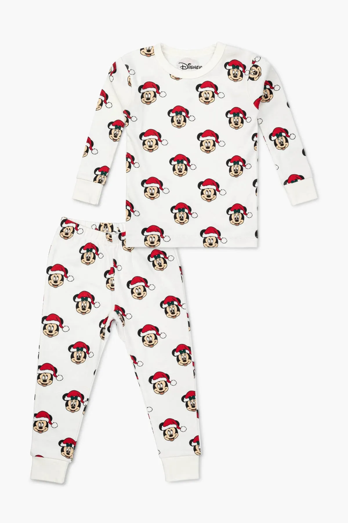 SALE - Two-Piece Pajama Set_Christmas Mickey   Minnie Mouse
