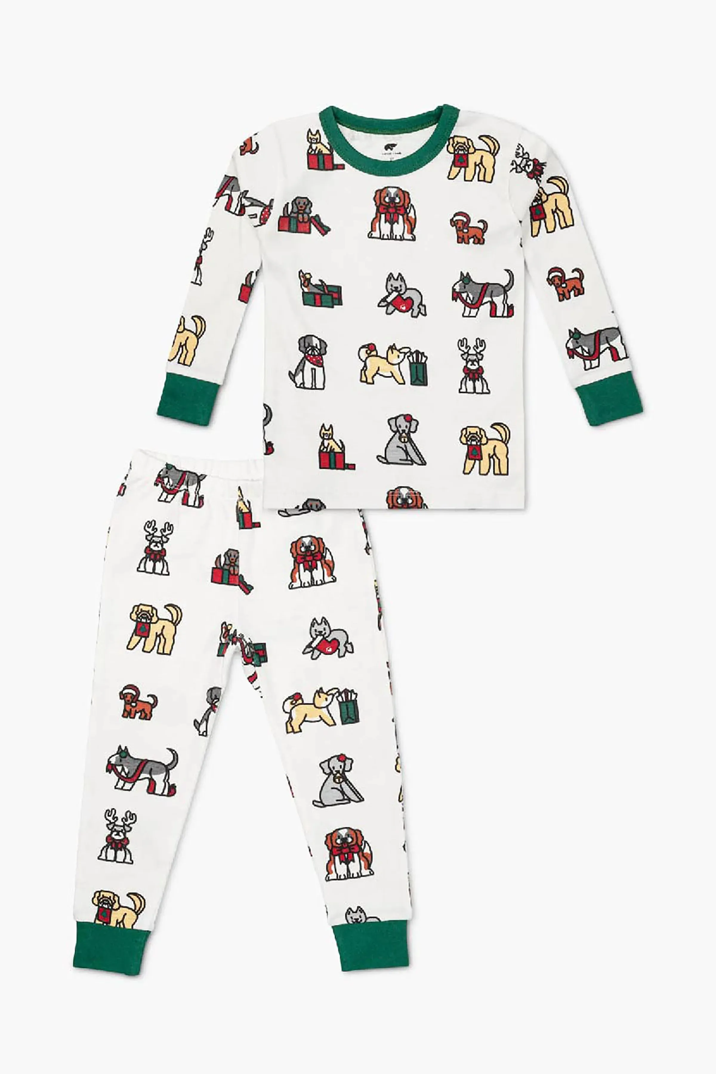 SALE - Two-Piece Pajama Set_Puppies and Presents