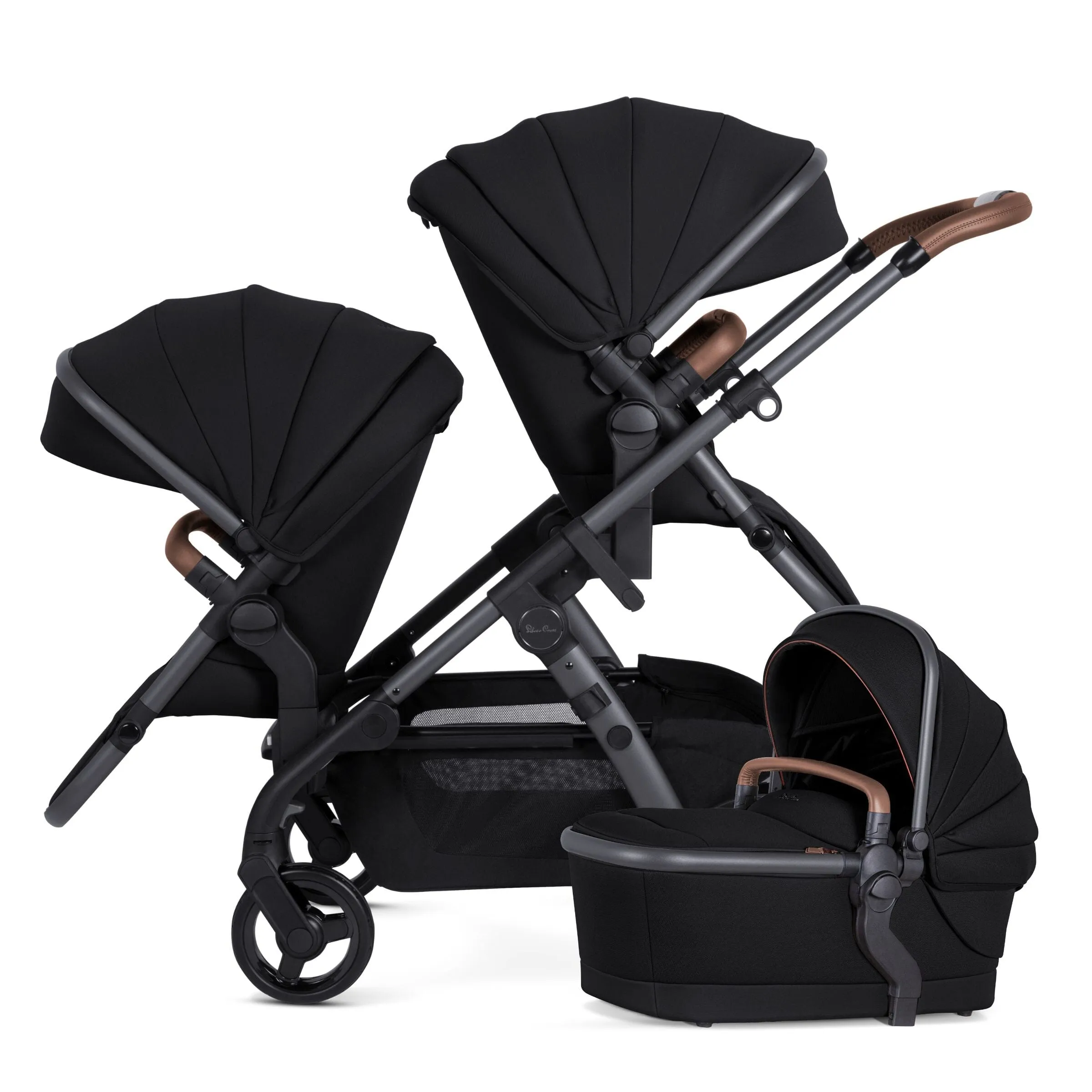 Silver Cross Wave 3 Twin Stroller