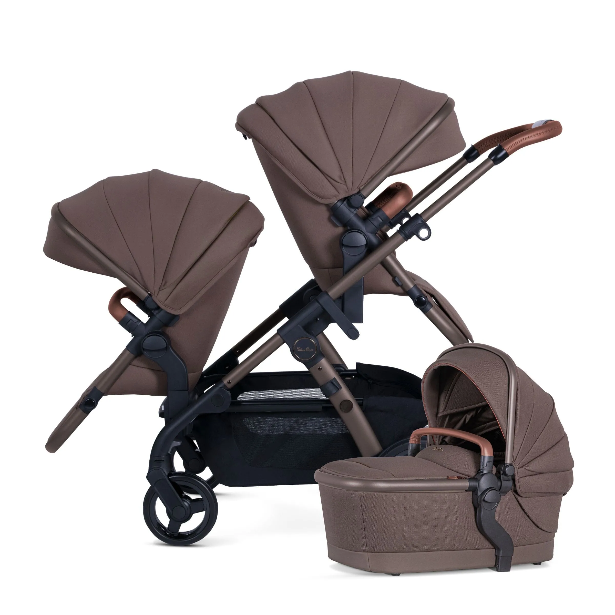 Silver Cross Wave 3 Twin Stroller