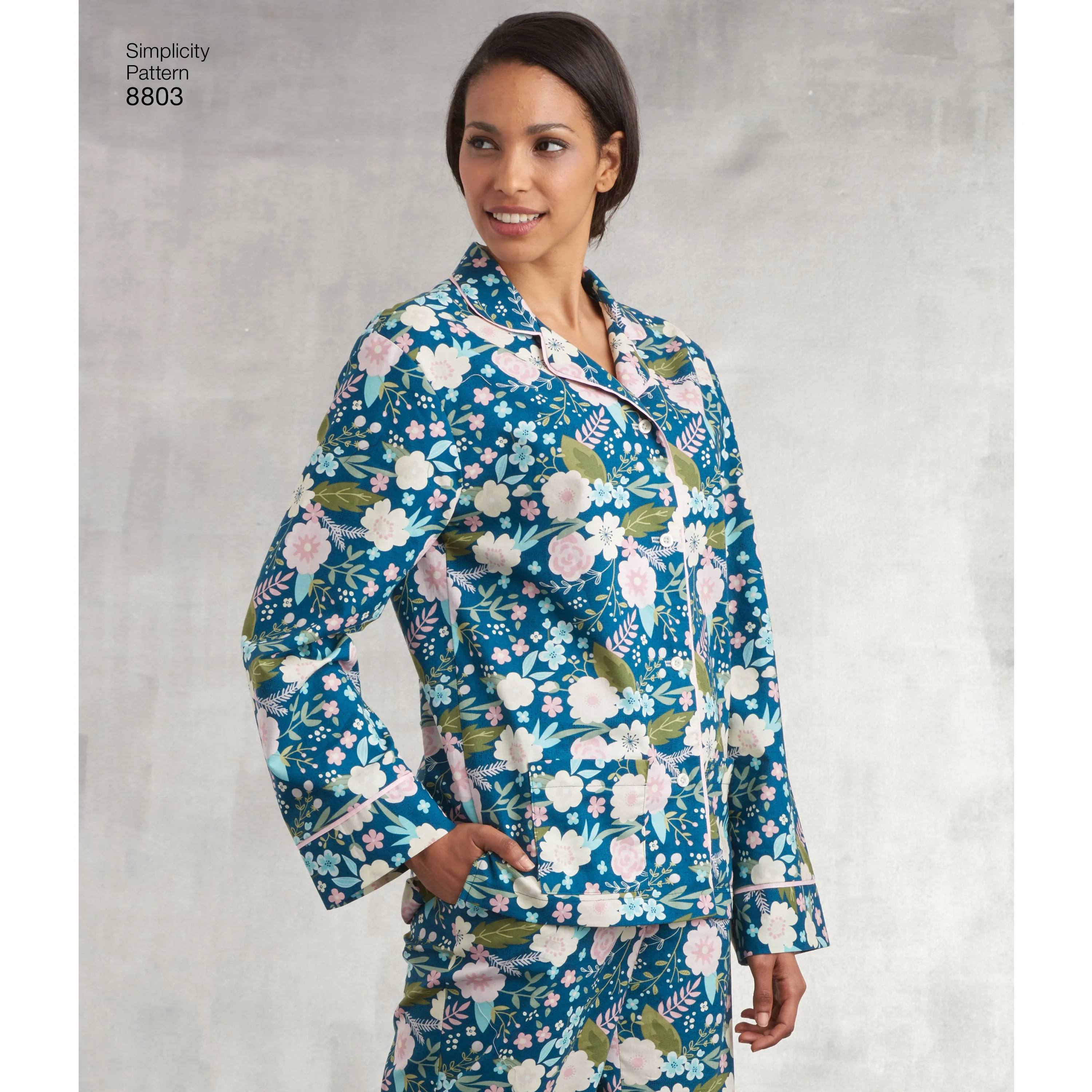 Simplicity Pattern 8803 Girls  and Misses Set of Lounge Pants and Shirt