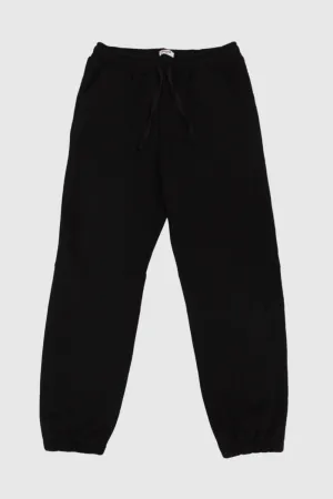 Unisex Black Youth Comfy Sweatpants