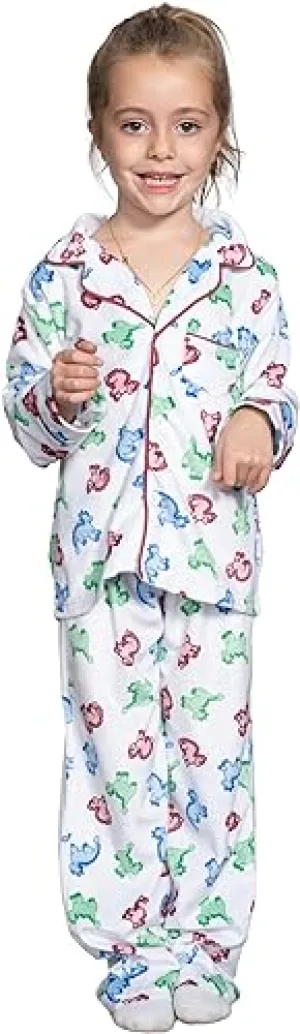 Vacation Movie Clark's Dinosaur Christmas Kids Pajama Shirt and Pants Set