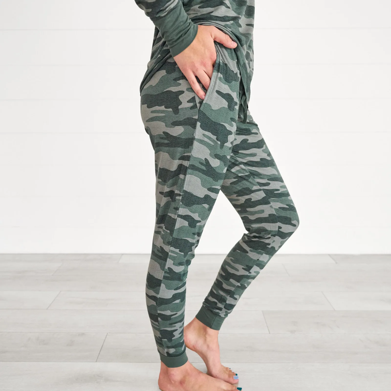 Vintage Camo Women's Pajama Pants