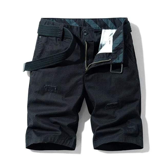 West Louis Men's Cotton Casual Cargo Shorts